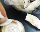 醤油麹チーズソースをのせて椎茸の焼いたん作り方2写真