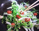ドライトマトとピーマンのショートパスタ作り方4写真