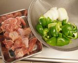 鶏肉と野菜の照り焼き作り方2写真