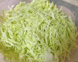 もちもちキャベツの包み焼作り方1写真