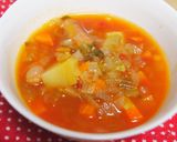 食べてほっこり♡ミネストローネ作り方11写真