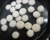 お月見シーズンに！白玉汁♡作り方8写真