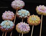 クッキーブーケのアイシング 作り方4写真