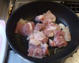 簡単カフェごはん☆鶏もも肉ねぎ塩ダレ作り方3写真