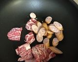 ビアホール風　焼肉野菜プレート作り方2写真