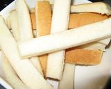 残り物のパンの耳deブラウニー♪作り方1写真