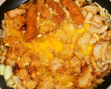 たまごとろ～りのコツあり♪唐揚げで親子丼作り方8写真