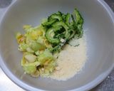 ゴーヤ☆ワタも一緒にフリッター作り方1写真