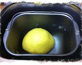 ふわふわ黄色いかぼちゃ食パン100%HB作り方4写真