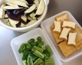 なすと厚揚げの味噌炒め作り方1写真
