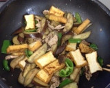 なすと厚揚げの味噌炒め作り方5写真