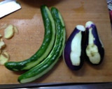 胡瓜と茄子の中華風牛すじ煮込み作り方7写真