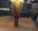 豆腐とさば水煮缶のクリームパスタ作り方15写真