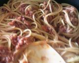 お手軽♪本格的ミートソーススパゲティ作り方4写真