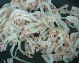 ツナと玉ねぎの和風パスタ作り方3写真