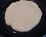 ベーコンのせホットケーキにコーヒーハニー作り方2写真