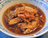 簡単でシンプル☆豚バラ♪キムチラーメン作り方8写真