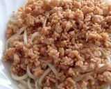 鶏そぼろ冷や麦作り方4写真