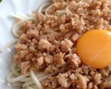 鶏そぼろ冷や麦作り方5写真