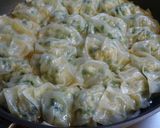 鶏ミンチ＋塩麹deエノキタケにら餃子作り方5写真