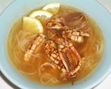 中太タイ米粉（ビーフン）、烏賊（イカ）作り方6写真