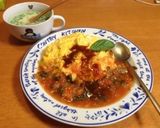 ふわふわオムライストマトソース仕立て作り方10写真