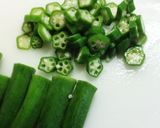茄子のオクラあん煮浸し作り方2写真