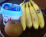 バナナと梨の爽やかスムージー作り方1写真