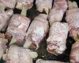 こってり☆マヨだれ☆肉巻きポテト作り方3写真