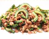 【缶詰】コンビーフハッシュとゴーヤ炒め作り方3写真