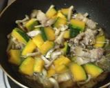 カボチャ・豚肉煮込み作り方4写真