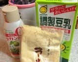 豆乳きな粉ドリンク作り方1写真