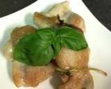 バジルの茎でチキンソテー作り方3写真