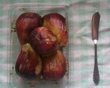 完熟いちぢく 皮剥き作り方1写真