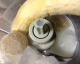 エノキ氷入りサッパリバナナジュース作り方1写真