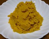 かぼちゃの煮物～鶏そぼろあんかけ～作り方2写真