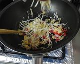 桜えびとじゃこの和風焼きそば 作り方2写真