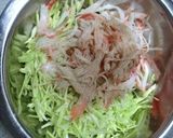 ☆簡単☆カニカマとキャベツのサラダ☆作り方4写真