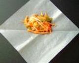 冷凍えびチリｄｅ包み揚げ！作り方4写真