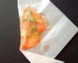 冷凍えびチリｄｅ包み揚げ！作り方5写真