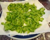 ゴーヤと豚肉のごま味噌炒め作り方3写真