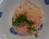 簡単! しらたきで明太子パスタ風作り方4写真