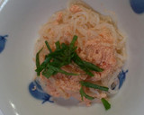 簡単！ しらたきで明太子パスタ風作り方4写真