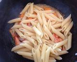 かぼちゃと海老のペンネ作り方6写真