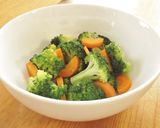 温野菜と豚しゃぶの香味ケチャップ和え作り方7写真