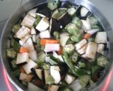 簡単♪♪♪夏野菜たっぷり塩味のスープ作り方3写真
