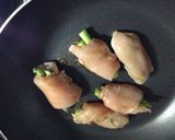 鶏胸肉のアスパラ巻作り方5写真