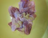 鶏もも肉と茄子のピリ辛炒め作り方3写真