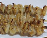 ちょーうま簡単・ヘルシー鳥皮焼き鳥！作り方5写真