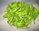 金針菜とロースハムの簡単旨い炒め物♪作り方1写真